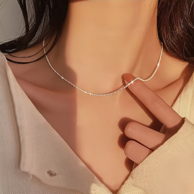 High Quality Anti-fading Stainless Steel Cauliflower Necklace, Fashionable Women's Necklace, Simple and Elegant, Jewelry Accessory, Daily and Party Wear, Exquisite Gift for Women.