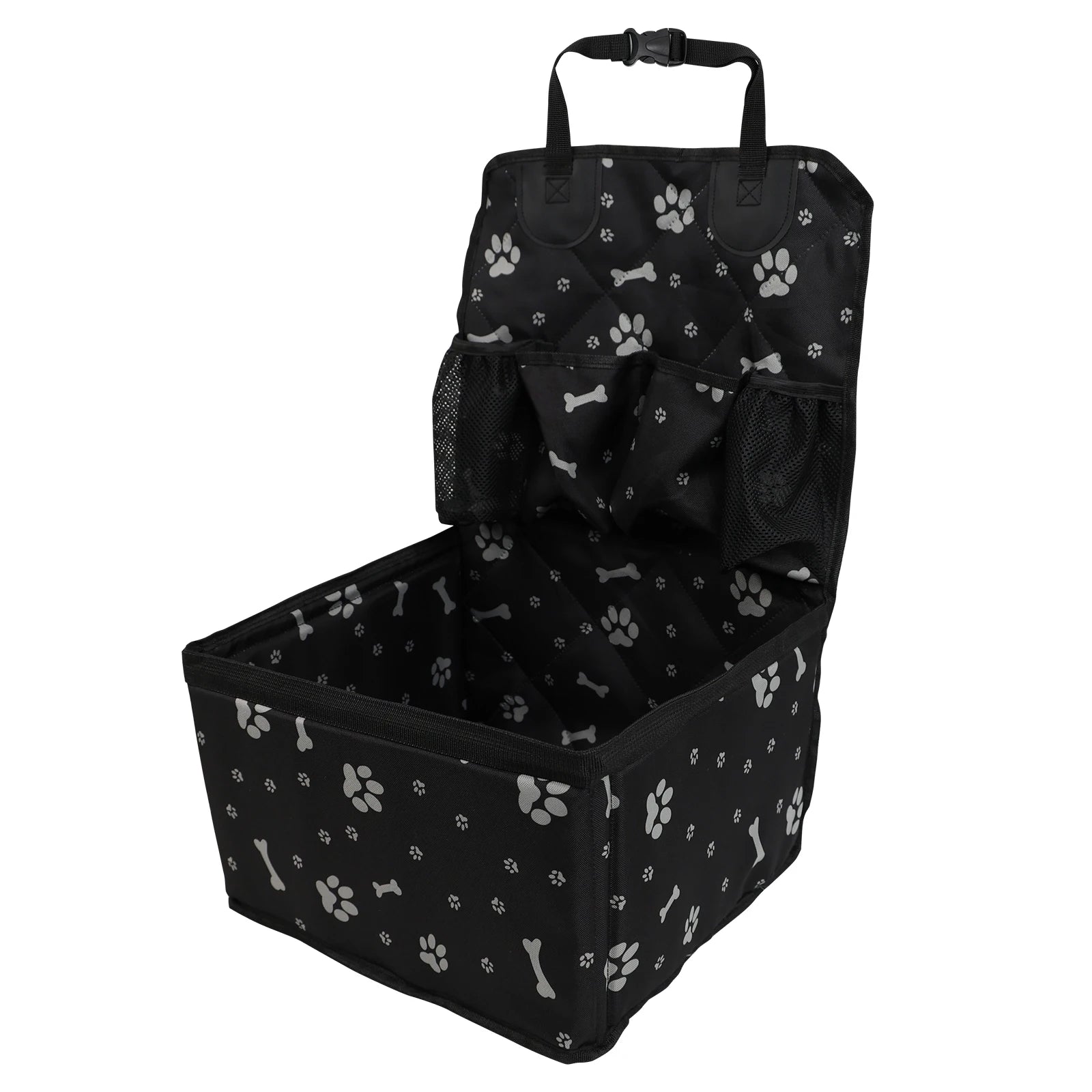 New Dog Car Seat with Storage Pockets,Scratch Proof Durable Pet Booster Car Front Seat for Small Medium Dog 강아지 가방
