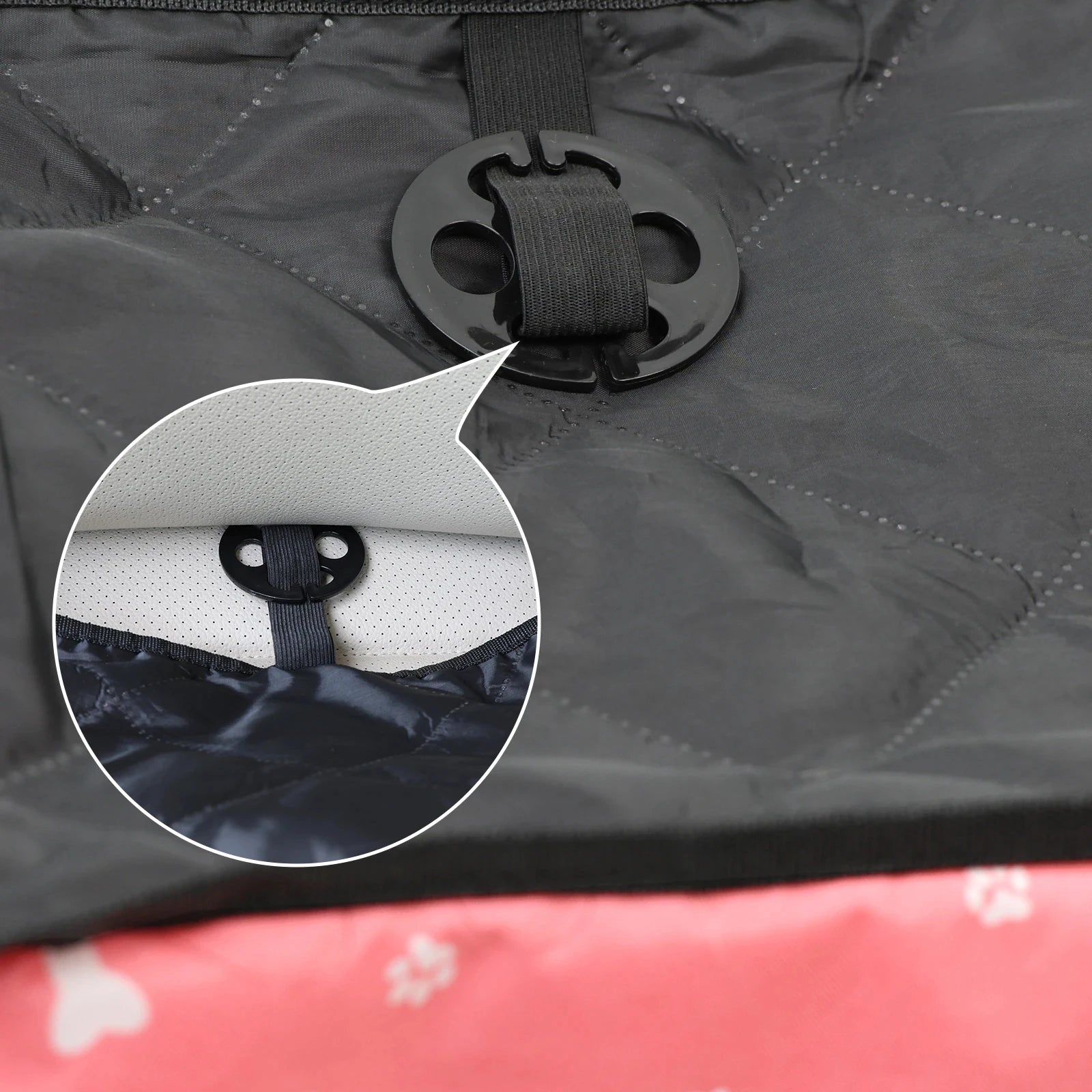 New Dog Car Seat with Storage Pockets,Scratch Proof Durable Pet Booster Car Front Seat for Small Medium Dog 강아지 가방